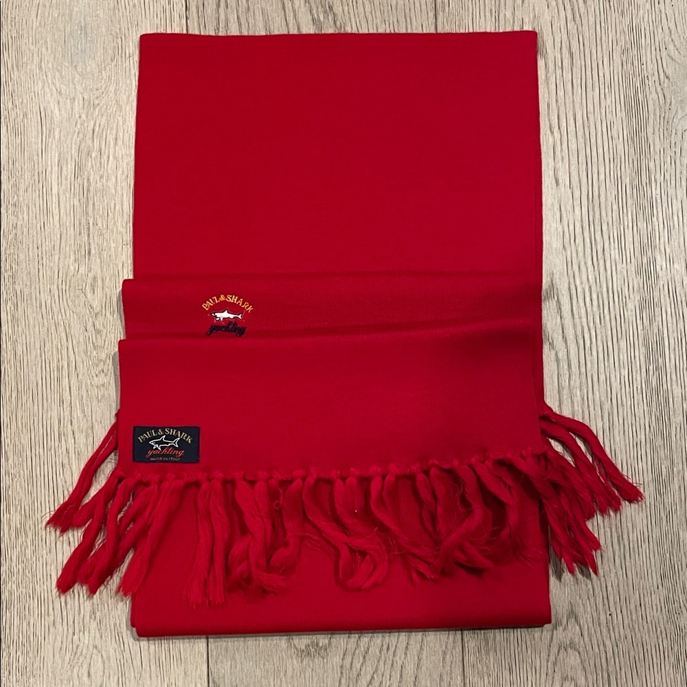 Paul & Shark Red Scarf Brand new